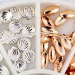 Nail Art Box sa srebrnim – rose gold ukrasima - Image 2